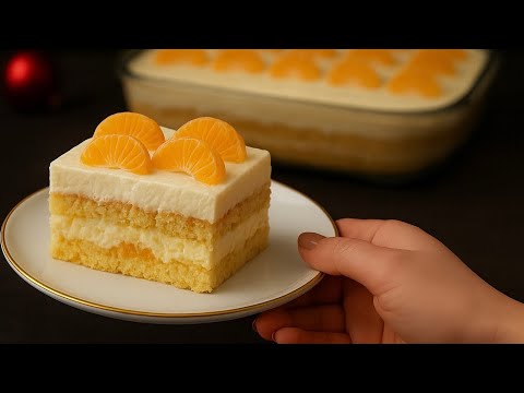 Tangerine Tiramisu: Festive enjoyment for the whole family in just 10 minutes | No baking required