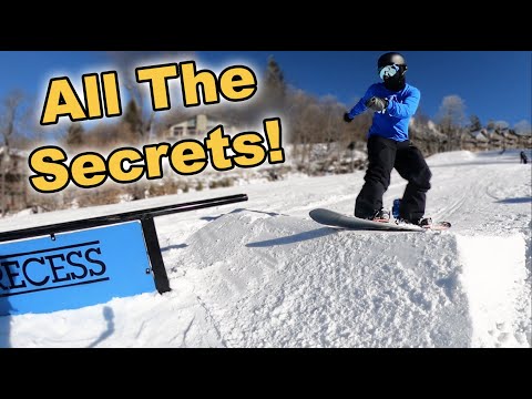 Hit Your First JUMP On Rail | Beginner Snowboard Guide
