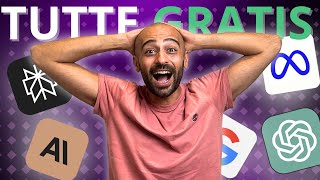 TUTTE le MIGLIORI AI GRATIS con un UNICO STRUMENTO