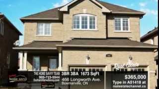 preview picture of video 'SOLD:  466 Longworth Avenue - Bowmanville - e3103324'