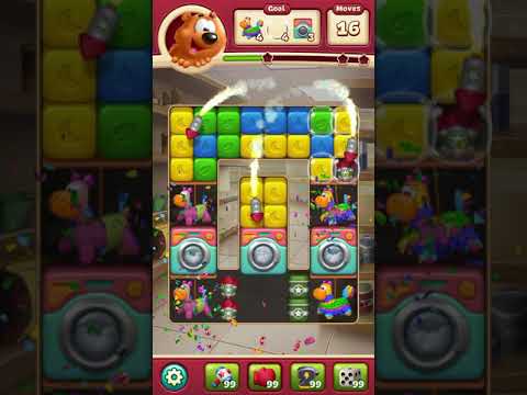 Toon Blast Level 3366 NO BOOSTERS - A S GAMING ✔️