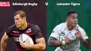 preview picture of video 'Full Match - Edinburgh 10-11 Leicester Tigers'
