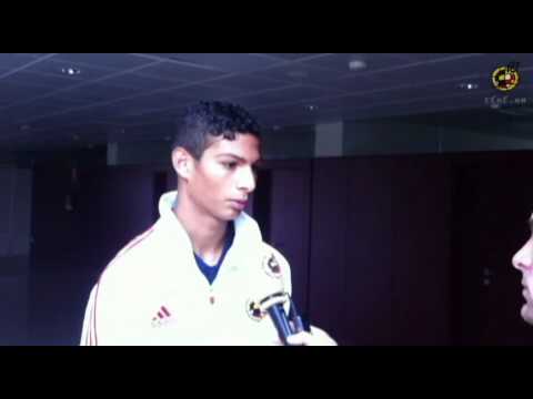 Sub-16, Joaquín Fernández en la Ciudad del Fútbol