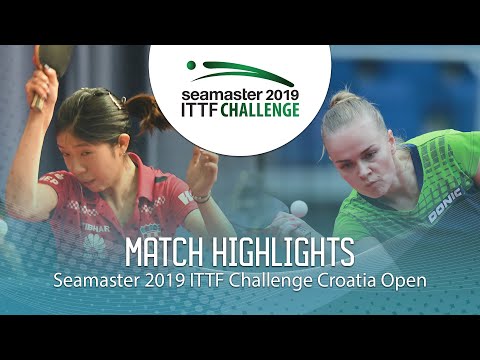 Jiayi Sun vs Ganna Gaponova | 2019 ITTF Challenge Croatia Open (R32)