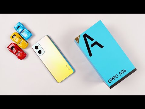 Oppo A96 Unboxing & Hands On | Design, New Setup, 50Mp Dual, 33W