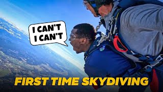 First time skydiving in Seattle