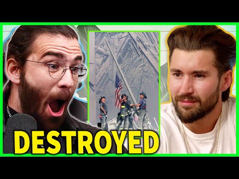 Hasan Piker Confronted By 9-11 Survivor | HasanAbi reacts