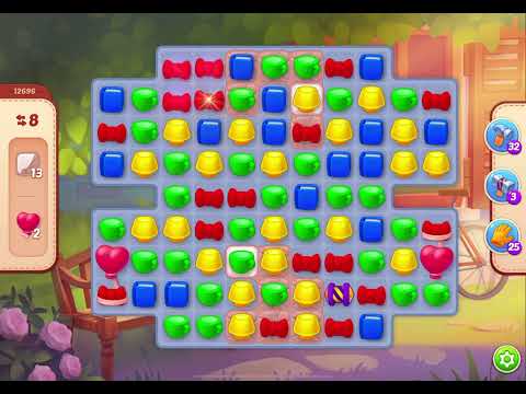 HomeScapes Level 12696 no boosters