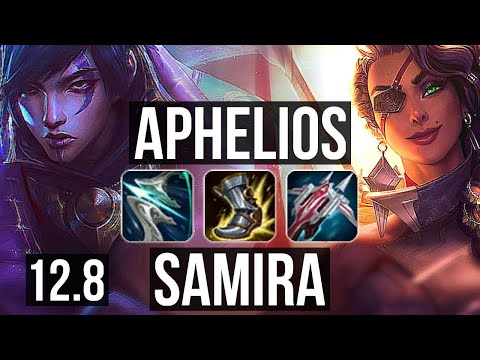APHELIOS & Senna vs SAMIRA & Rakan (ADC) | Penta, 400+ games | BR Master | 12.8
