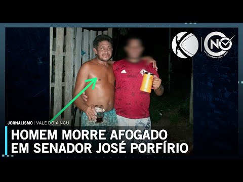 Homem morre afogado em Senador José Porfírio (PA) | SBT Altamira