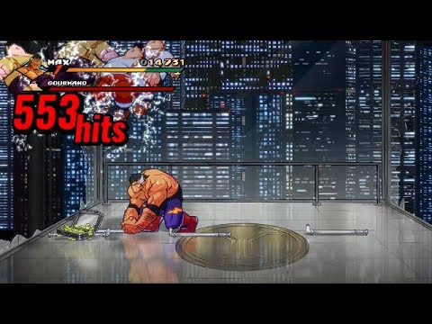Streets of Rage 4 - Stage 9 - Full Stage Combo - Max - Mania+