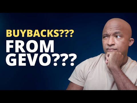 Gevo Announces Stock Repurchase Program! (What the heck??) | Gevo Stock Update May 2023