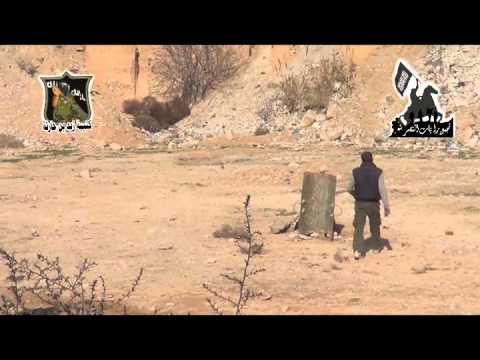 استهداف كتيبة زيد بن حارثة بقذائف الهاون ثكنة كمال مشارقة في حي الزبلطاني في مدينة دمشق