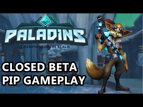 Paladins Pip Gameplay - Pip on Glacier Keep Overpowered - Paladins Gameplay Capture and Siege
