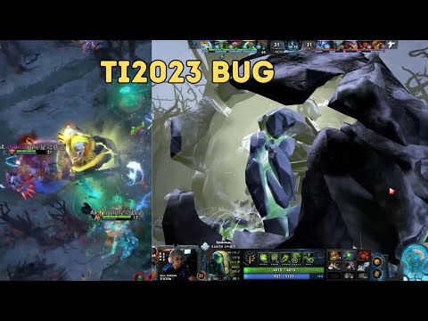 BUG at TI2023: Rolling Boulder BKB into Centaur Aghs - Azure Ray vs Thunder Awaken
