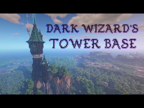 Zithrial - Minecraft Build | Dark Wizard’s Tower Base