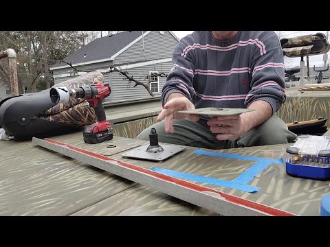 Installing Pedestal Seat Bases in Grizzly Tracker