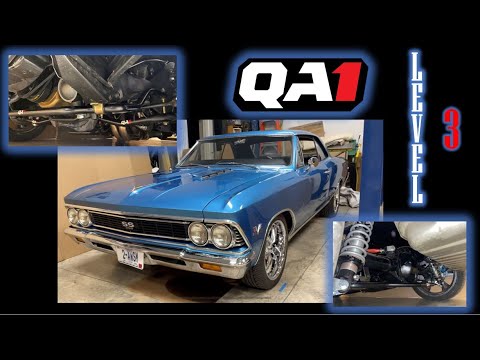 QA1 level 3 suspension kit install - 1966 Chevelle - Coilovers