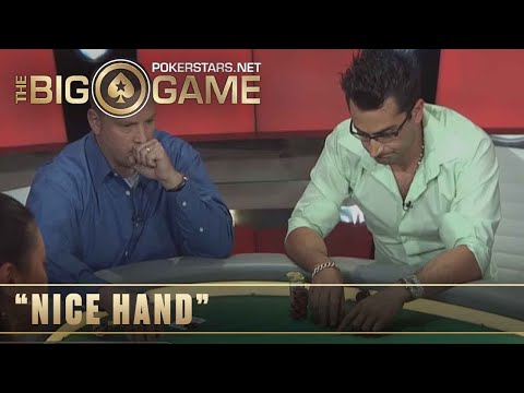 The Big Game S1 ♠️ W7, E1 ♠️ Loose Cannon FLOP TRIPS against Esfandiari ♠️ PokerStars