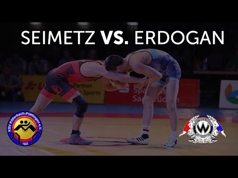 RINGEN - DMM FINALE (Vorkampf)  - 66kg FS Valentin Seimetz vs Cengizhan Erdogan