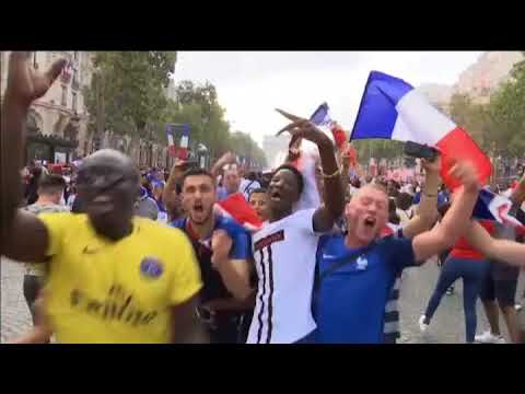 Dejan dos muertos disturbios por celebraciones en Francia Dejan dos muertos disturbios por celebraciones en Francia