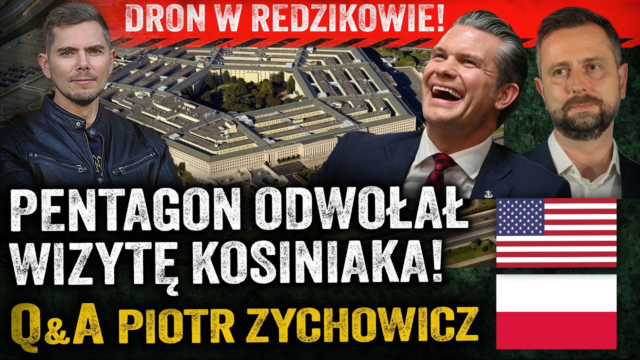 Obraza Polski? Dlaczego Amerykanie w ostatniej chwili odwołali wizytę Kosiniaka! — Piotr Zychowicz