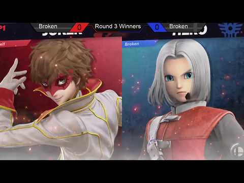 Smash Ultimate @ UCI #21 - Paul It Up (Joker) vs Broken (Hero, Shulk) [WR3] -