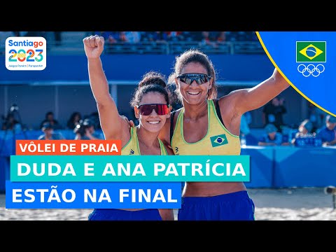 JOGOS PAN-AMERICANOS l DUDA E ANA PATRÍCIA VENCEM E VÃO DISPUTAR O OURO NO VÔLEI DE PRAIA