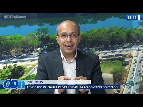 O advogado Alessander Mendes formaliza pré-candidatura para Governo do Estado 28 03 2022