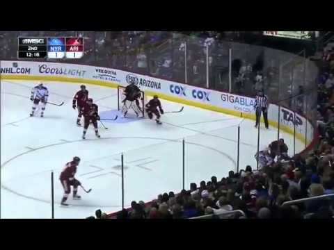 New York Rangers Vs Arizona Coyotes. February 14th 2015. (HD)