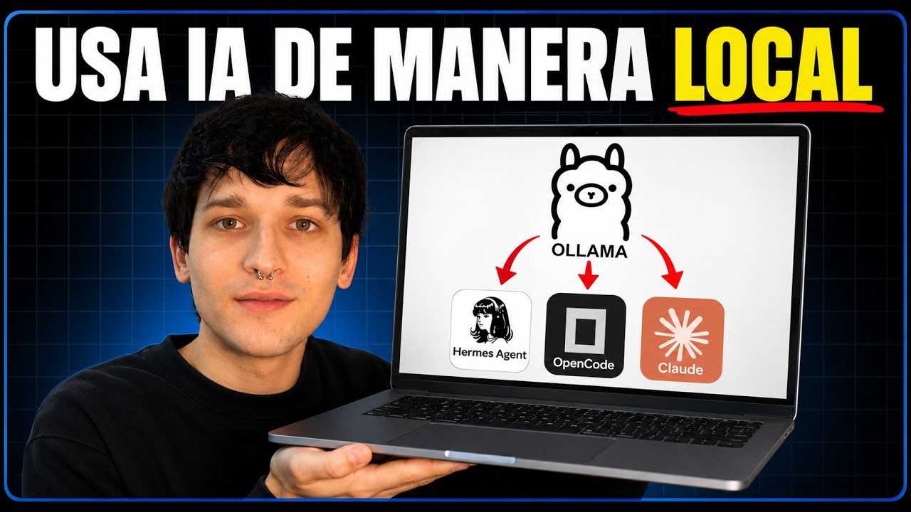 Cómo ejecutar modelos de IA en local con Ollama, Open Code y Cloud Code