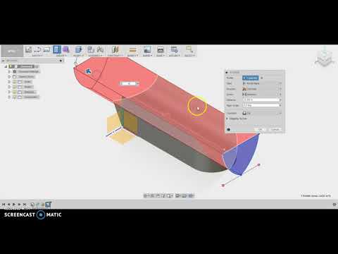 PLTW IED 5.5 - Using the Intersect Extrusion Feature