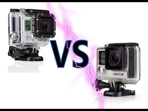 GoPro Hero 4 VS Hero 3 test low light  video in 4k