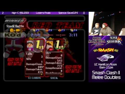 [WW SC II] Losers Finals High-C/ASL vs. Spence/Dave - Melee Doubles
