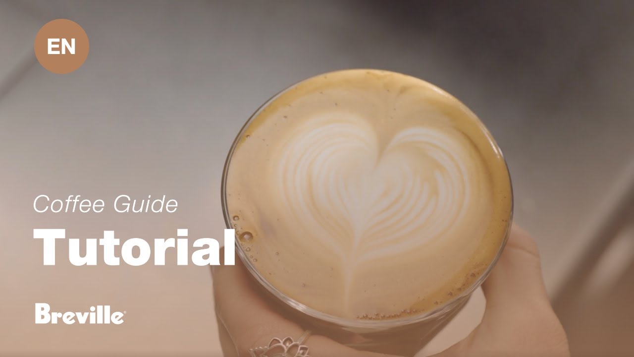 Breville coffee guide tutorial - How to create latte art: the heart