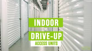 How to choose between an indoor & drive up access storage unit