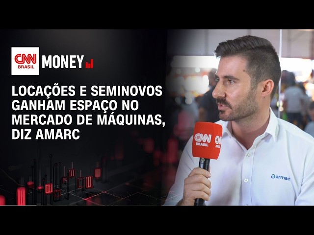 Locações e seminovos ganham espaço no mercado de máquinas, diz Amarc | CNN AGRO NEWS