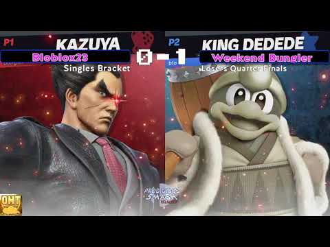 Prodigious Smash Reloaded #32 - Singles - Losers Quarters - Weekend Bungler vs Bloblox23