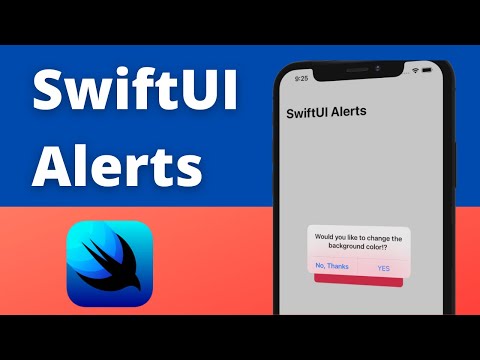 Creating Alerts in SwiftUI (2021, Xcode 12, Swift) - SwiftUI for Beginners