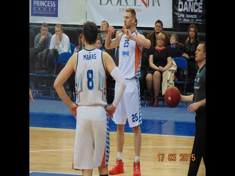 Ivan Maraš [3 points] BC Tsmoki Minsk 17.03.2015 #vtbleague