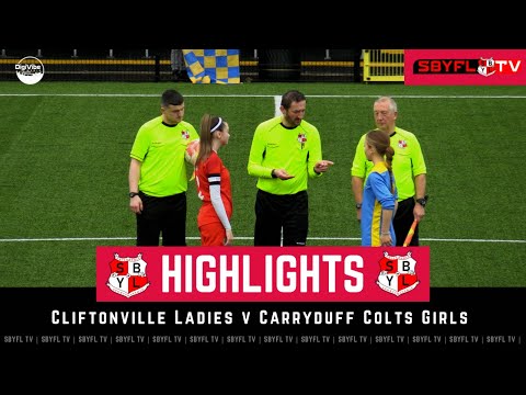 Cliftonville Ladies v Carryduff Colts Girls - Under 16/17 Girls Divisional Cup Final - January 2023