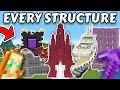 I Transformed EVERY STRUCTURE in Minecraft Hardcore