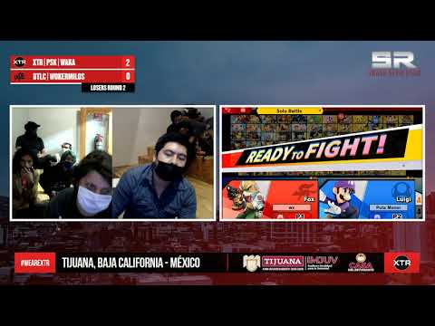 Smash Revolution Sessions SSBU - XTR | PSK | WaKa (Luigi) vs XTR | BTLC | Wokermilos (Fox)