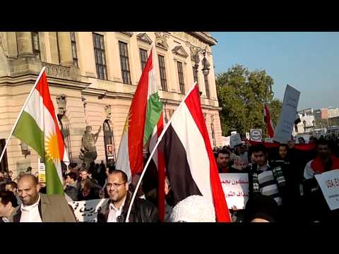 USSA Berlin 29 10 2011 1مظاهرة الجالية السورية و اليمنية في ألمانيا بمشاركة