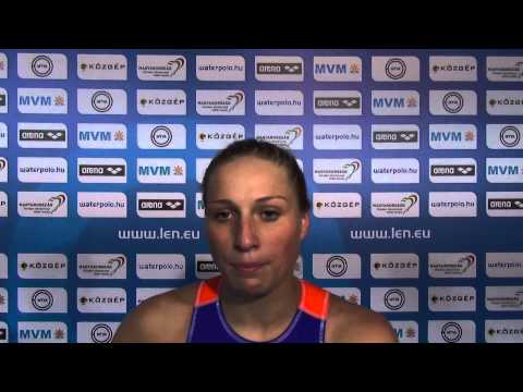 EC 2014 Budapest day 11 Debby Willemsz (NED) (Dutch)