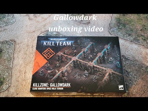 Warhammer Kill Team: Gallowdark unboxing video