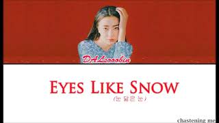 DALsooobin(달수빈) - Eyes like Snow(눈 닮은 눈) LYRICS