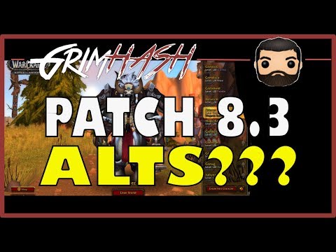 WoW Alts in BFA | Essences, Azerite Armour, Corruption Gear