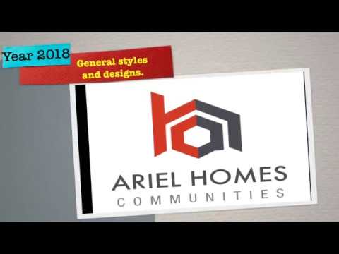 ARIEL HOMES. General styles and designs of the constructions 2018.