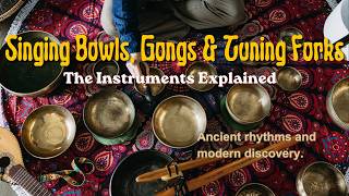 3 Sound Healing Instruments: Singing Bowls, Gongs & Tuning Forks Explained
